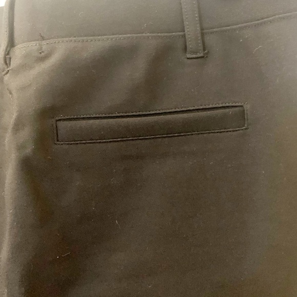 NWT QUINCE ultra stretch Ponte straight leg pant black 👖♥️👖 - Picture 12 of 13